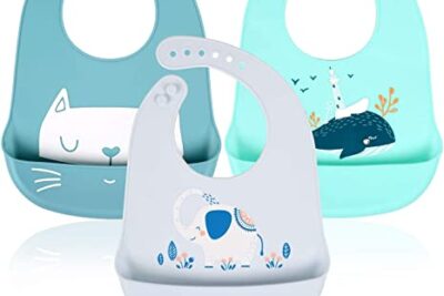 Baberos silicona bebe