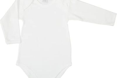Body bebe manga larga algodon