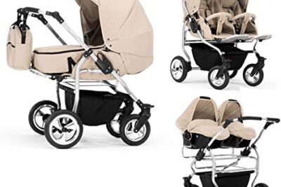 Carrito gemelar bebe