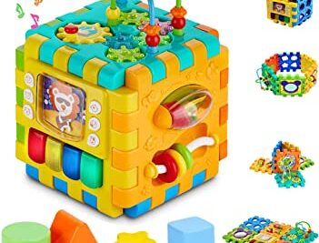 Cubo de actividades bebe