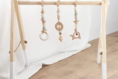 Gimnasio bebe madera