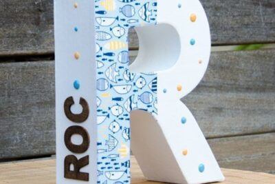 Letras bebe decoracion