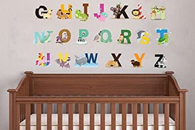 Letras pared bebe