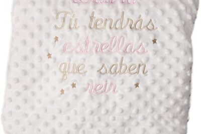 Manta bebe personalizada