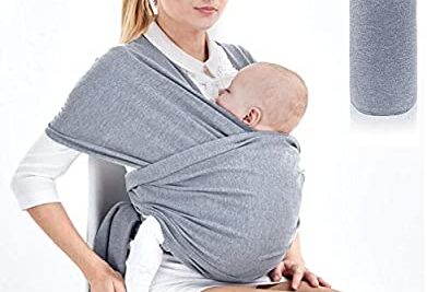 Pañuelo porteo bebe