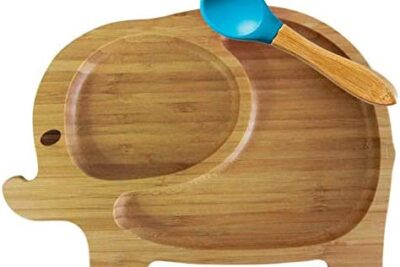 Plato bambu bebe