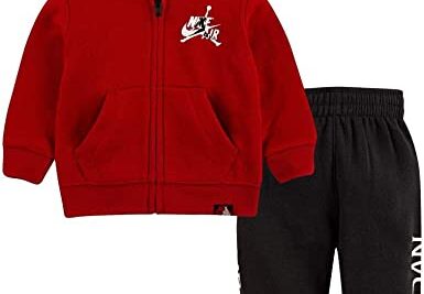 Sudadera roja bebe