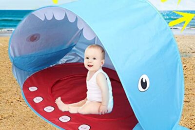Tienda para la playa para el sol para bebe
