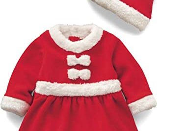 Vestido papa noel bebe